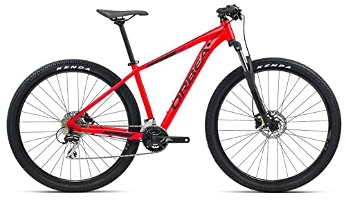 Mountainbike : ORBEA MX 27.5R 50 Mountain Bike (M / 43cm, Bright Red (Gloss) / Black (Matte))