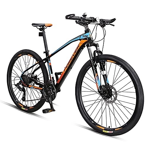 Mountainbike : PY 26-Zoll-Mountainbike, 27-Gang-Mountainbike Mit Aluminiumrahmen Und Doppelscheibenbremse, Vordere Suspension Anti-Rutsch-Stoßdämpfung Von Männern Und Frauen Im Freien Radfahren Rennrad / Rot Blau / 27, 5