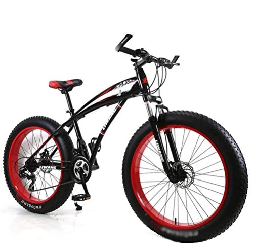 Mountainbike : QZMJJ Off-Road Radfahren, Mountainbike-Aluminiumlegierung 24 Zoll-Räder Straßen-Fahrrad-Radfahren-Reisen Unisex (Color : Red, Size : 27 Speed)