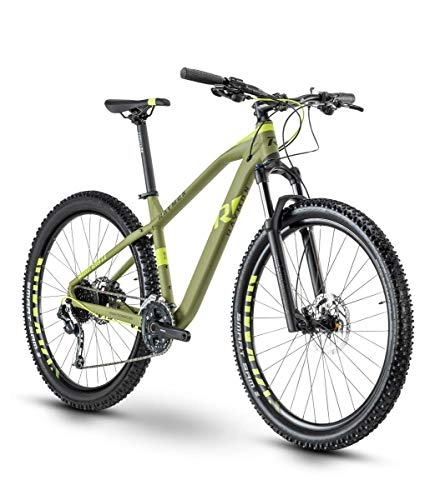Mountainbike : RAYMON HardRay Nine 3.0 29'' MTB Fahrrad grün 2020: Größe: 43 cm
