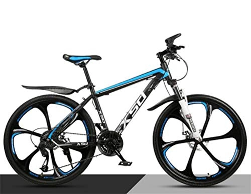 Mountainbike : Tbagem-Yjr 26-Zoll-Doppelaufhebung Reiten Dämpfung Mountainbike, Herren MTB Fahrrad for Erwachsene (Color : Black Blue, Size : 27 Speed)
