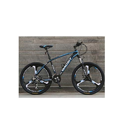 Mountainbike : Tbagem-Yjr Hart Mountain Bike, Fahrraddoppelscheibenbremse Bike Freestyle BMX Stadt Straßenfahrrad (Color : Blue, Size : 24 Speed)