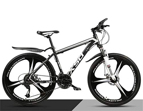 Mountainbike : Tbagem-Yjr Mens Mountainbike 26-Zoll-Off-Road-Dämpfung Dual Disc Brakes Stadtstraße Fahrrades for Erwachsene (Color : C, Size : 21 Speed)