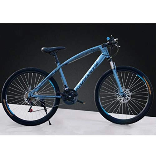 Mountainbike : Tbagem-Yjr Off-Road-Fahrrad Mit Variabler Geschwindigkeit Stadt Straßenfahrrad, 26 Zoll REIT Dämpfung Mountainbike (Color : Blue, Size : 21 Speed)