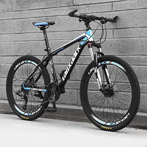 Mountainbike : Tbagem-Yjr Off-Road Mit Variabler Geschwindigkeit Fahrrad, 26 Zoll Sport Und Freizeit Mountainbike for Erwachsene (Color : Black Blue, Size : 21 Speed)