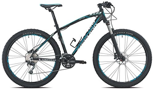 Mountainbike : TORPADO Fahrrad MTB Neptune 27, 5 "Alu 3 x 9 V Disco Gr. 38 schwarz blau Gedämpfte (MTB) / Bicycle MTB Neptune 27, 5 Alu 3 x 9S Disc Size 38 Black Blue (MTB Front Suspension)