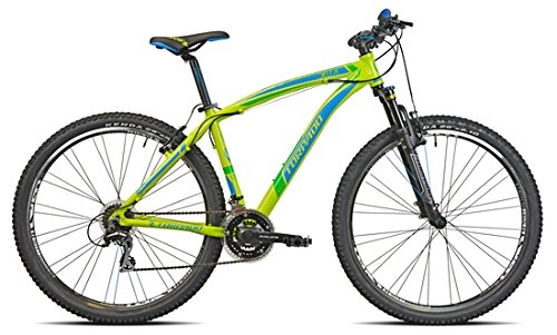 Mountainbike : TORPADO MTB Delta 29 "grün Lime 3 x 7 V TY300 Größe 52 (MTB) abgeschrieben / MTB Delta 29 Green 3 x 7s TY300 Größe 52 (MTB Front Suspension)