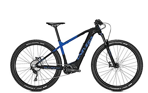 Mountainbike : Univega Summit S 3.5, 10 Gang, Herrenfahrrad, Diamant, Modell 2019, 29 Zoll, phantomgrey / lagunablue matt, 41 cm