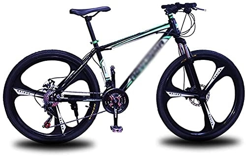 Mountainbike : UYHF 26 Zoll Mountainbike 21 / 24 / 27 Geschwindigkeit Fahrradräder Mountain Bike Doppelscheibenbremse Fahrrad Für Erwachsene Herren Damen green-24 Speed