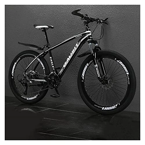 Mountainbike : VIIPOO 26-Zoll-Mountainbike, Hardtail-Mountainbike, Mountainbike aus Aluminiumlegierung, Fahrrad mit Scheibenbremse für Männer oder Frauen, Erwachsenenfahrräder, White-30 Speed