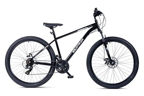 Mountainbike : Wildtrak - Mountainbike, Erwachsene, 27.5 Zoll, 21-Gang, Shimano-Schaltung - Schwarz