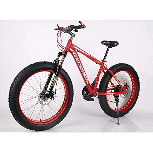 Mountainbike : XIAOFEI Hochwertiges Fahrrad 21-Gang-Mountainbike 26 Zoll 4, 0 Fettreifen Snowbike Doppelscheibe Stoßdämpfendes Fahrrad, A3