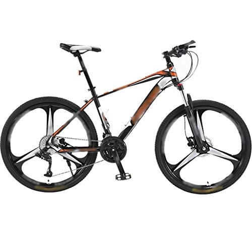 Mountainbike : YHRJ Fahrrad Für Erwachsene Camping-Mountainbikes Mit Variabler Geschwindigkeit, Reisen Rennräder, MTB-Rahmen Aus Kohlenstoffstahl, 24 / 26 / 27, 5-Zoll-Rad, Doppelscheibenbremsen