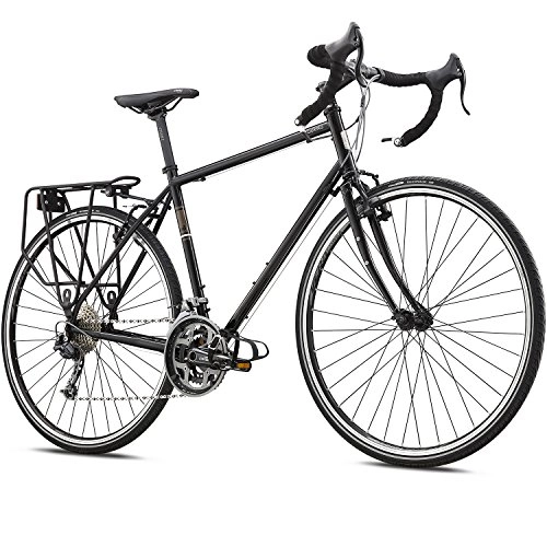 Rennräder : 28 Zoll Tourenrad Fuji Touring Randonneur Rennrad, Rahmengrösse:52 cm, Farbe:BLACK