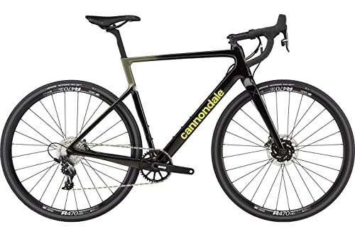 Rennräder : Cannondale Supersix Evo CX - Schwarz / Gold, Größe 56