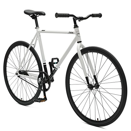 Rennräder : Critical Cycles 2321 Harper Coaster Fixie-Eingang-Pendlerrad mit Rücktrittbremse - Weiß / Schwarz, 49 cm, small