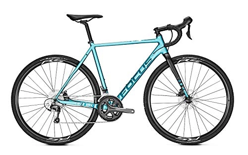 Rennräder : Focus Mares 6.7 Cyclocross Bike 2019 (L / 56cm, Blue)