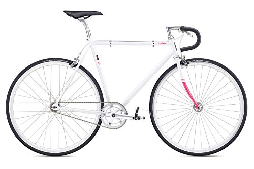 Rennräder : Fuji Feather Urban / Singlespeed Bike 2019 (61cm, White Gold Flake)