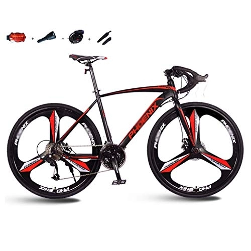 Rennräder : LILIS Mountainbike Mountainbike Rennrad Männer MTB 27 Geschwindigkeit 26 Zoll-Räder for Erwachsene Frauen (Color : Red)
