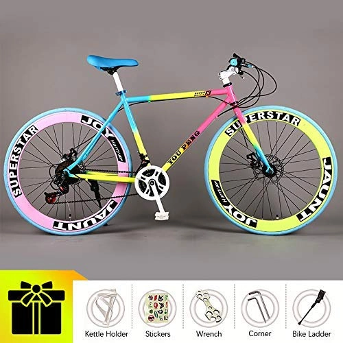Rennräder : N-B Mens / der Frauen Hybrid Rennrad, Scheibenbremsen, Aluminiumrahmen, mehrere Farben