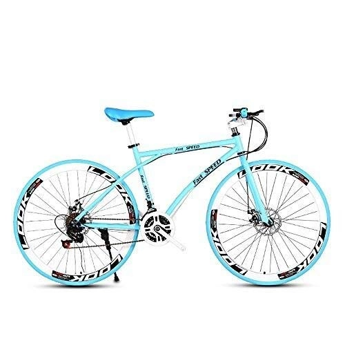 Rennräder : Pumpink Rennrad, 26-Zoll-Fahrräder for Männer und Frauen Straße Fahrräder, High Carbon Stahlrahmen Rennrad, Roll Rennrad Zweischeibenbremse Fahrräder for Erwachsene (Größe : 24 Speed)