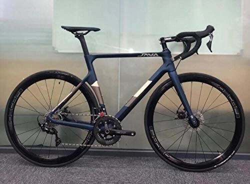 Rennräder : VHJ   Rennrad Fahrrad 22-Gang-Straßenscheibenbremse, grau blau, 51 cm