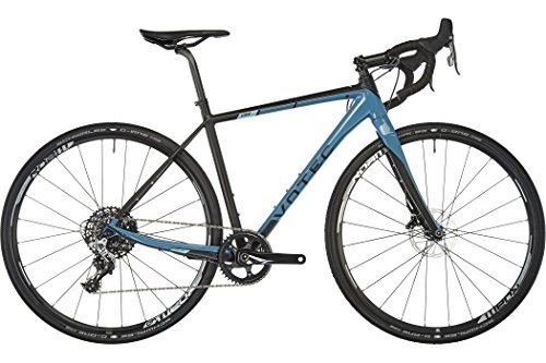 Rennräder : VOTEC VRX Pro - Gravel - Black-Petrol Blue Rahmengre S / 47cm 2018 Cyclocrosser
