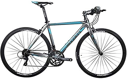 Rennräder : ZHJBD Worth Having - Rennrad, Aluminiumlegierung Rennrad, Rennrad, City Bike Pendeln, einfach zu bedienen, komfortabel und langlebig (Farbe: rot, Größe: 18 Geschwindigkeit)