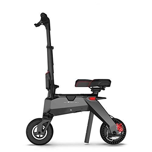 Electric Scooter : 8 Inch Electric Scooter Bike 2 Wheels Electric Bicycles 250W 36V Mini Portable Foldable E Scooter Adults / Ladies Electric Bike Two Wheels Electric Bicycle with Removable Battery Portable, Black