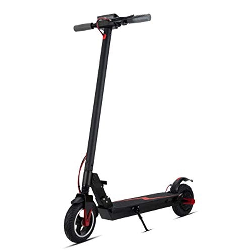 Electric Scooter : ABDOMINAL WHEEL Electric Kick Scooter Lightweight and Foldable, Commuting Electric Scooter - 8" Tires, One-Step Adult Electric Scooter, 350 Watt Motor, Boost Scooter for Teens, Adults