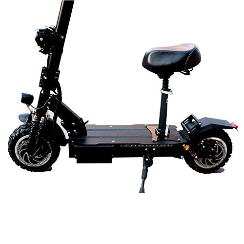 Electric Scooter : acc Electric Scooter 3200W High Power Smart Scooter Double wheel Foldable with 110-130KM Long Range Rechargeable Kick Scooters, Max Speed 95km / h