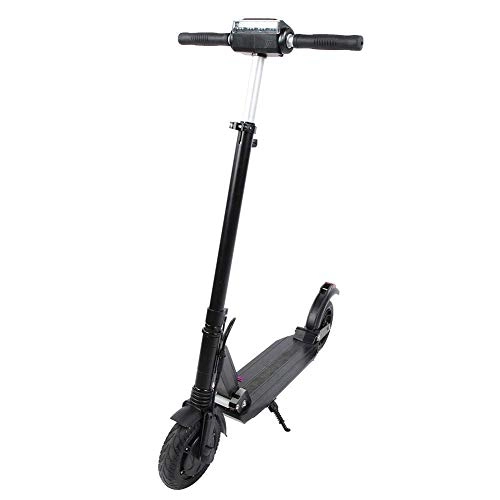Electric Scooter : Alomejor1 8 in Scooter Foldable Electric Scooter Rechargeable Electric Scooter with Digital LCD screen(UK 110-240V)
