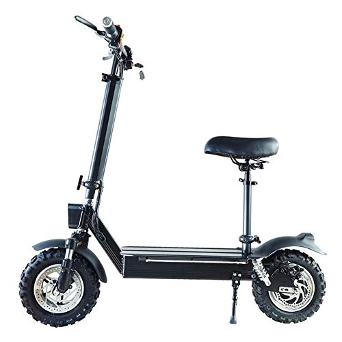 Electric Scooter : AUZZO HOME 1000W Electric Scooter Foldable E-Scooter with USB Mobile Phone Charging for Adult 120 kg Max Load Speed up to 45km / h, 11 inch Tires