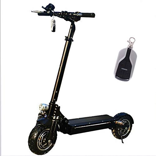 Electric Scooter : CBA BING Foldable Electric Scooter, Rechargeable Battery Kick Scooters, Adjustable Height Foldable, 60V 2400W High Power Smart, for Adults & Teenagers & Commuters