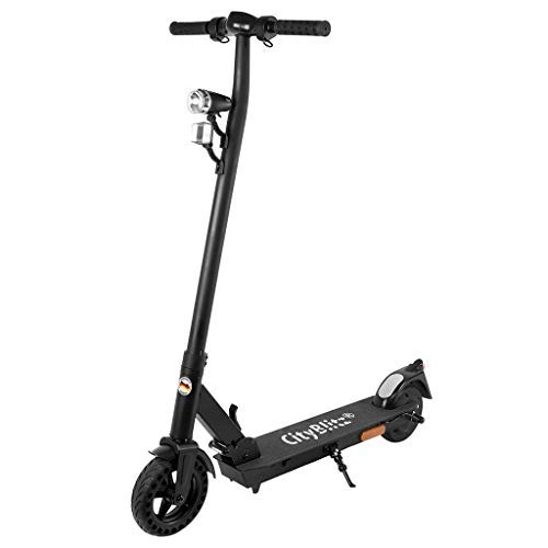 Electric Scooter : CityBlitz Electric Scooter Urbanize, CB050SZ, E-Scooter, Foldable, Ultra Lightweight, Urban Commuter's Choice, For Adults and Kids - Front and Rear Brake, Bell, Display, Lithium Battery