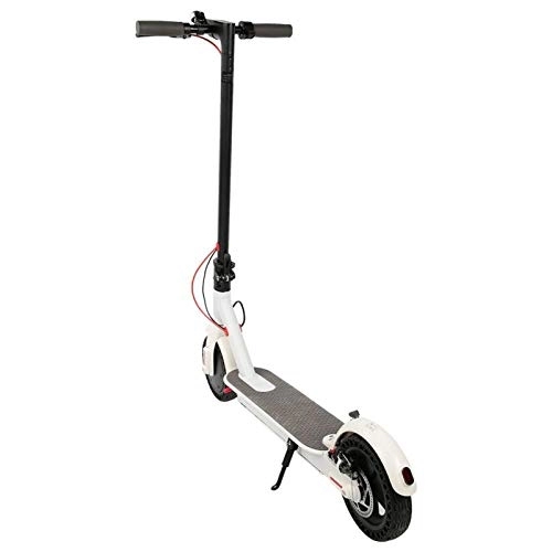 Electric Scooter : DAUERHAFT Aluminum Alloy Electric Scooter Waterproof Foldable Design with Lcd(British regulations (110V-240V))