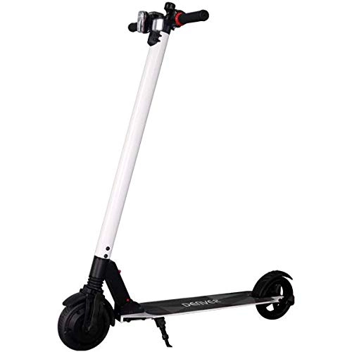 Electric Scooter : Denver SEL-65220 Electric Scooter 300 W 20 km / h Electric Brake 6.5 Inch White SEL-65220WHITE