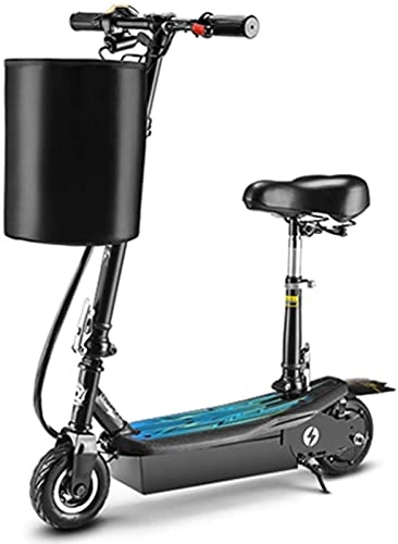Electric Scooter : dh-2 350W Folding Electric Scooter for Adult 15.5 MPH High Speed Electric Scooter, 6.5'' Front and Rear Non-slip Tires