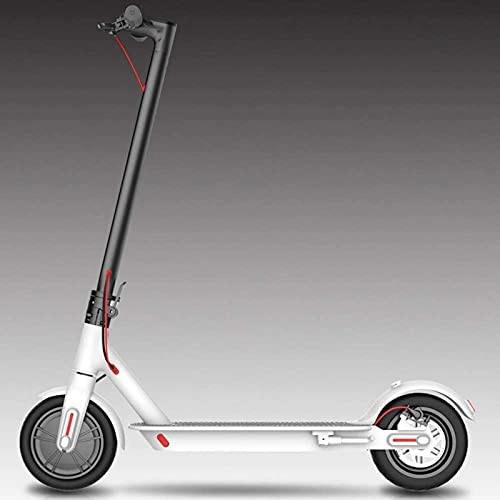 Electric Scooter : dh-2 Electric Scooter for Adults, 25.7 km Long-Range Battery, 8.5" Air Filled Tires Easy Fold-n-Carry Design, Ultra-Lightweig