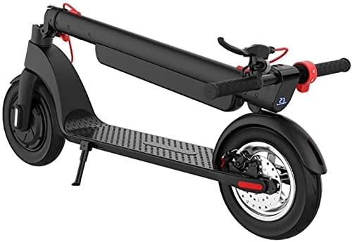 Electric Scooter : dh-2 Electric Scooter, For Adults 350W High Power 10 in Tire Folding Design Commuting Motorized Scooter With Display And LED