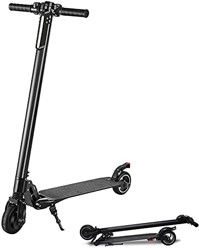 Electric Scooter : dh-2 Electric Scooter, Mini Portable 5.5 Inch Foldable Premium Full Carbon Fiber Electric Scooter with USB Rechargeab