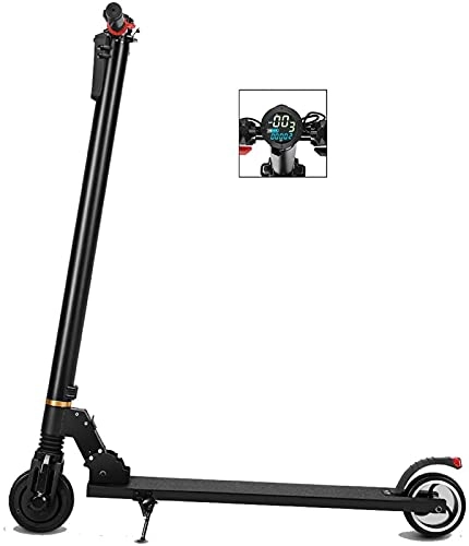Electric Scooter : dh-2 Electric Scooter with Bright Front LED Easy Foldable Aviation Magnesium Alloy E-Scooter Electric Bicycle for Kid