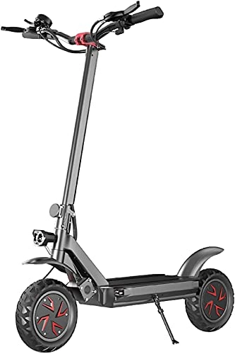 Electric Scooter : dh-2 Foldable Electric Scooter, Portable Electric Scooter for Adults, Commute And Travel, 11-Inch Widened Tires / Rear Dr