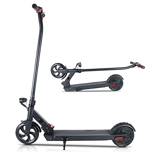 Electric Scooter : DWD® WindGoo® Electric Scooter, Portable Folding E-scooter for Adults Men, Teens Max speed 25 km / h, 250W motor 36V 5.2Ah Battery, Double Brake, Aluminum eScooter Easy urban travel, or just for fun