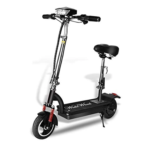 Electric Scooter : E Scooter Adult Electric Scooter Speed 20km / h, Load 200KG, Maximum Endurance 100KM, 8-inch Explosion-proof Tires, LED Headlights, With Remote Control Alarm Function