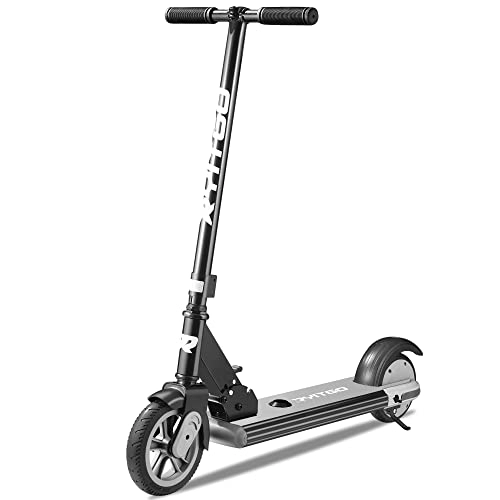 Electric Scooter : E-Scooter Children, Foldable Electric Scooter 12 km / h, 6 km Range, 150 W Motor, 6 Inch Solid Rubber Tyres, E Scooter with E-ABS Brake, Load up to 50 kg (Grey)