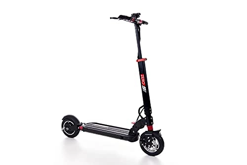 Electric Scooter : Electric Adult Scooter (e-scooter) ZERO 9 13Ah / 48V Li-Ion Battery, Range up to 28miles (45Km), Speed 30 mph (48 Km / h), 600W Motor, 9" Pneumatic Wheels (Black)