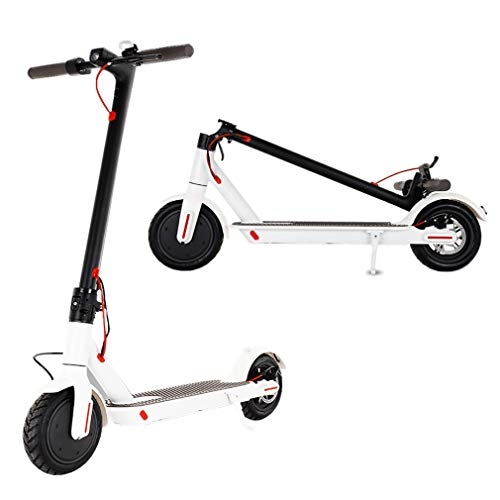 Electric Scooter : Electric Kick Scooter, 350W Motor 8.5" Tires One-Step Fold, Max Speed 25km / h, Foldable Commuter Scooter for Adult & Kids