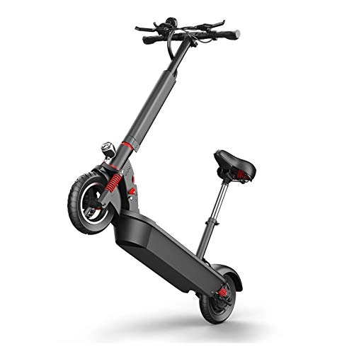 Electric Scooter : Electric Kick Scooter Adult Folding Max Load 100KG Easy To Carry Electric Scooters With LCD Display Maximum Speed 40km / H