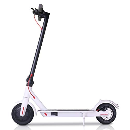 Electric Scooter : Electric Scooter 350W High Power Smart 8.5''E-Scooter, Lightweight Foldable with LCD-display, 36V Rechargeable Battery Kick Scooters, Electric Brake for Adult.